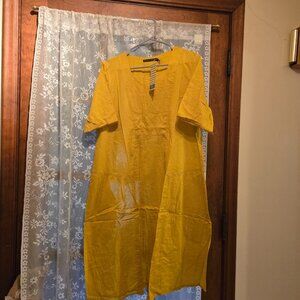 Gudrun Sjoden Kleid Acapella Cotton Dress. NWT. Medium. $60.